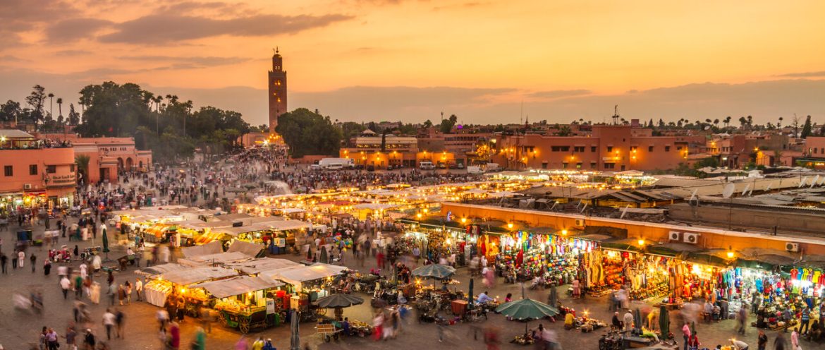 Marrakesz wieczór