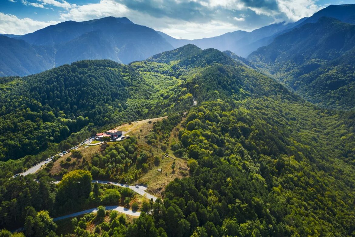 Droga pod Olimp Grecja