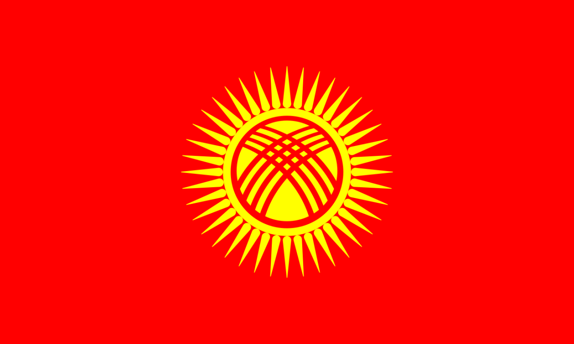 Flaga Kirgistan