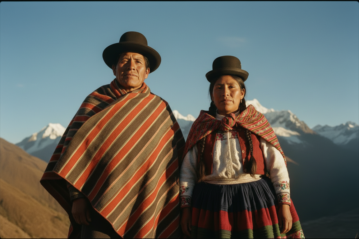 Tradycyjne stroje w Andach – kultura Keczua i Ajmara w Peru