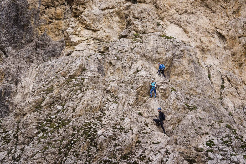 rejon Dachstein, obóz via ferraty